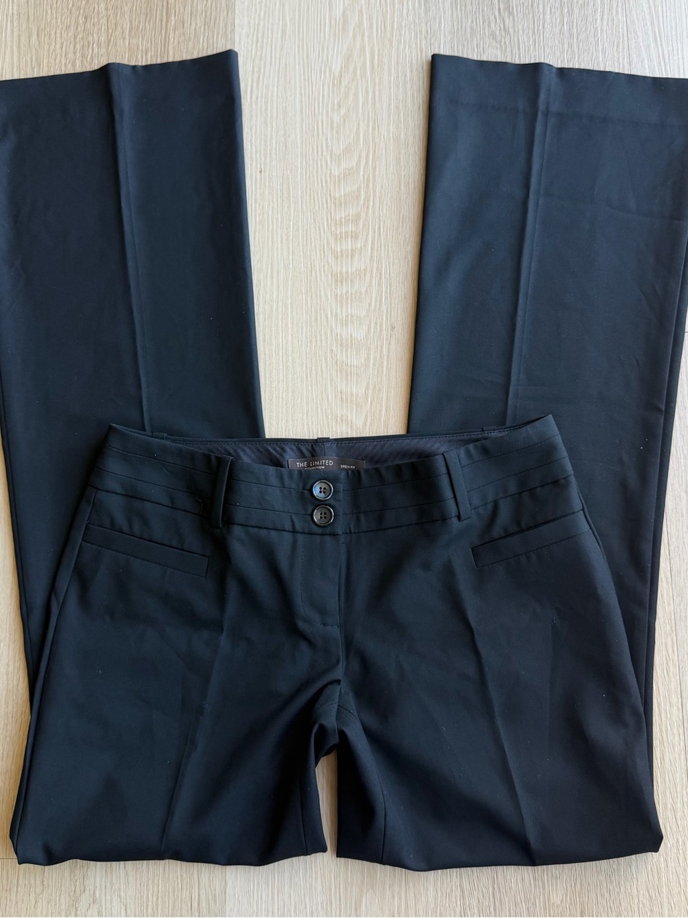 The Limited Black Drew Fit Dress Pants Size 2R